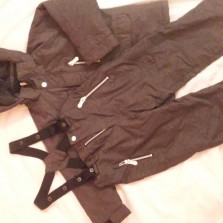 детский комбинезон зимний 