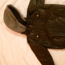 куртка детская кожзам