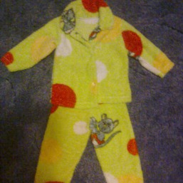 Махровая пижамка на12-18 мес