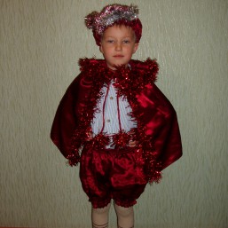 Новогодний костюм мальчик паж прокат