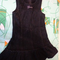 вельветовый сарафан