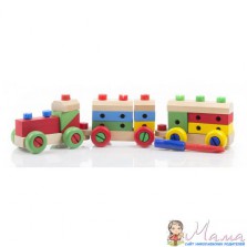 Паровозик-конструктор