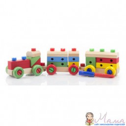 Паровозик-конструктор