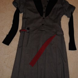 Платье теплое