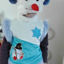 новогодний костюм "СНЕГОВИЧЕК"