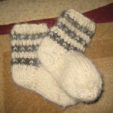 Шерстяные носки 100% овечья шерсть