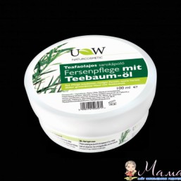 Ультра мягкий уход за пяткой ноги с маслом чайного дерева «UM NaturCosmetic» (UW heel care with tea tree oil) – 500 мг