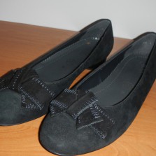 Классические замшевые балетки фирмы JENNY by ARA