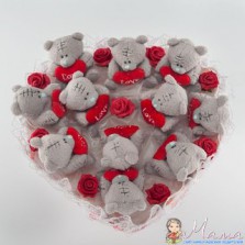 Букеты из мягких игрушек