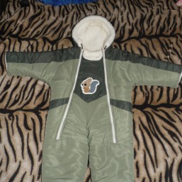 Зимний комбинезон на овчине