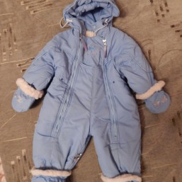 Комбинезон на овчине рост 86см