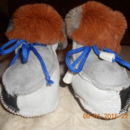 Пинетки из овчины