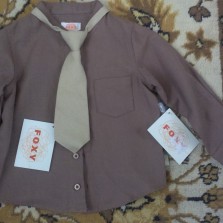 Рубашка с галстуком