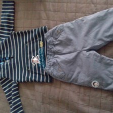  утепленный костюм 18мес