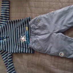  утепленный костюм 18мес