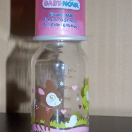 Бутылочка Baby nova(стекло)
