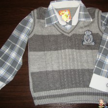 Жилет+рубашка (2 в 1)