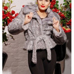 Шубка Шаде (серая)