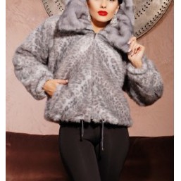 Шубка Монро (серый)