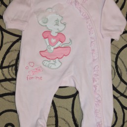 Человечки-слипы для девочки