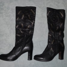 демисезонные сапоги