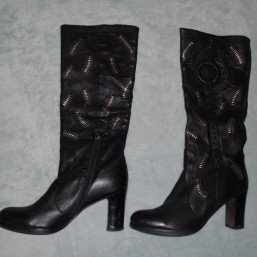 демисезонные сапоги