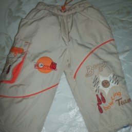 брюки на флизе