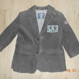 Пиджак вельветовый