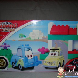 Конструктор по мотивам мультфильма тачки 2.