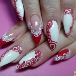 Наращивание гелевых ногтей