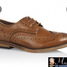 коричневые броги 42 размер