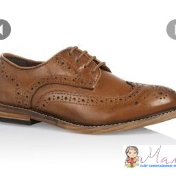 коричневые броги 42 размер