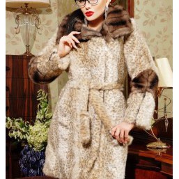 Шикарная шубка Вероника из эко-меха