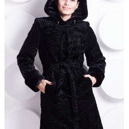 Шуба Анжелика под каракуль купить в интернет-магазине