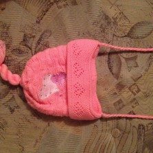 Шапочка теплая