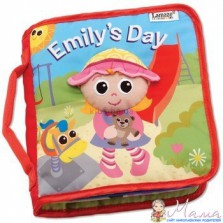 Детская мягкая книжка из ткани Lamaze Emilys Day
