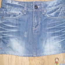 Джинсовая юбка состояние новой