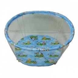 манеж овальный с крупной сеткой