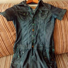 Джинсовое платье