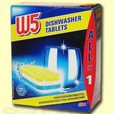 Немецкие таблетки для посудомоечной машины  W5 - Всё в одном