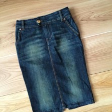 Джинсовая юбка Stradivarius