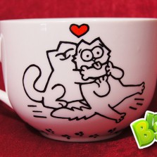 Чашки ручной росписи