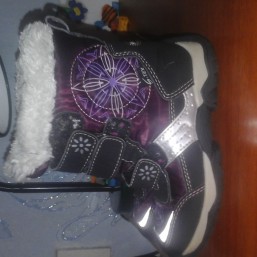 сапоги на девочку 25-й размер