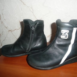 осень ботинки-кожа 25 размер