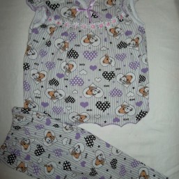 новая! пижама на девочку 4 5л