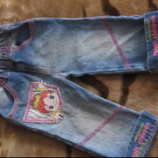 Джинсы gloria-jeans!!на девочку 86 см