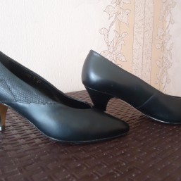 Кожаные туфли, 37 р.
