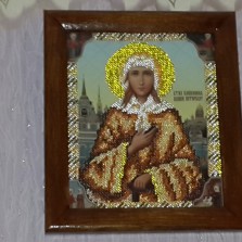 вышивка икон бисером. пасхальные полотенца