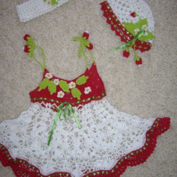 Комплект вязаный (ручная работа)