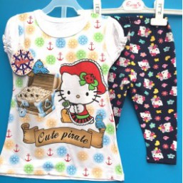 878  Костюм девочка китти Размерный Ряд: 2,3,4 лет